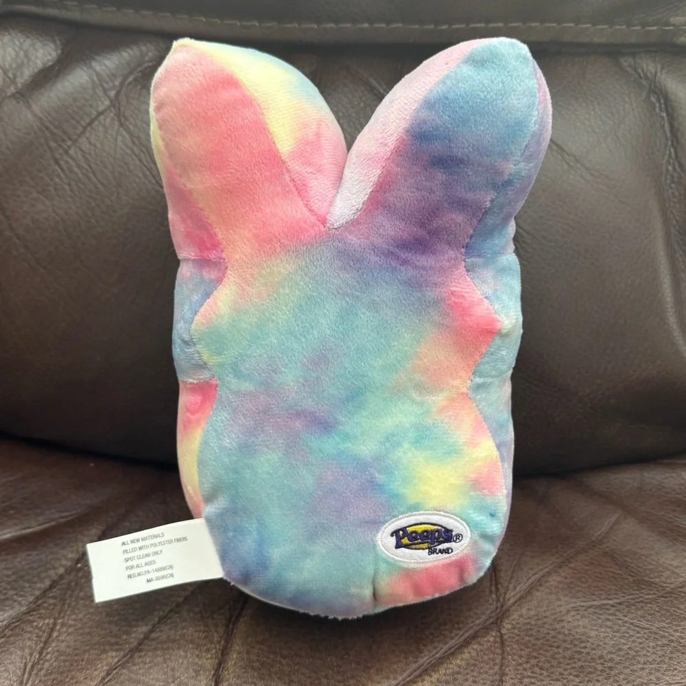 Peeps Tie Dye Plush Bunny